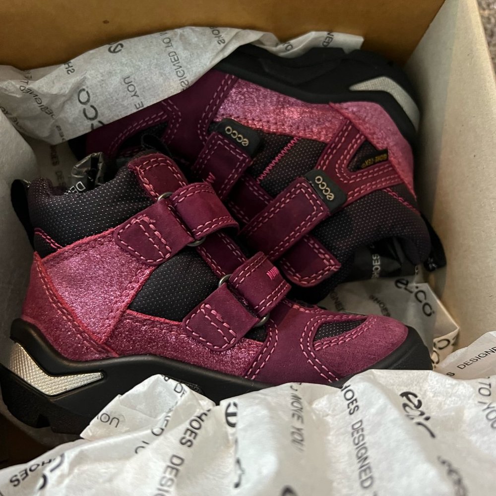 Pink Ecco Boots